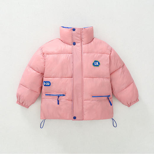 暖厚保丰，宝贝佳选！新品儿童羽绒棉服，男女中大童潮款，短款立领设计，让宝宝更时尚自信。冬日防寒必备！lm 商品图5