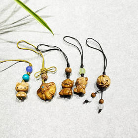 老山檀香手机小挂件/背云配饰系列