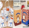 QT-121 KT猫/黄格/红格 手提袋 商品缩略图0
