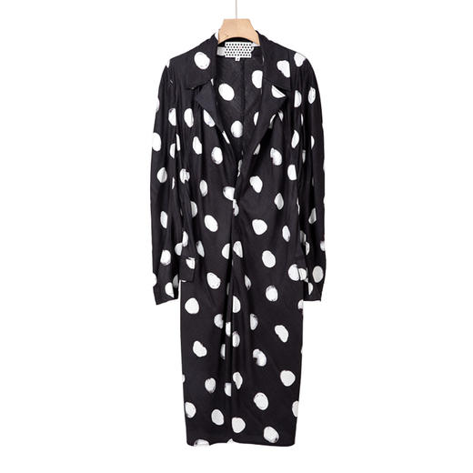 复古波点外披 商品图0