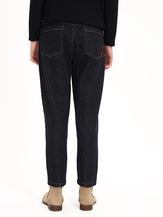 callisto紫调银河蓝弹力棉牛仔裤 FSJPW002Y BL 商品图2