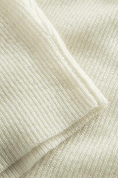 Mark Kenly Domino Tan 象牙白KRYSTAL高领羊绒衫 商品图8