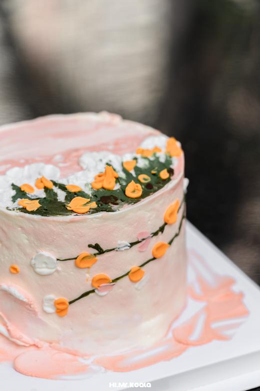 春日浪漫·油画风刮花蛋糕 | 昔果 商品图2