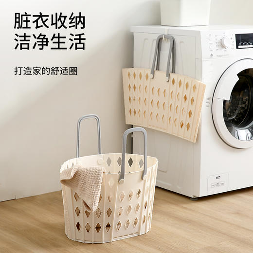 FaSoLa脏衣篓卫生间脏衣服收纳筐家用可折叠洗衣篮杂物整理收纳筐 商品图0