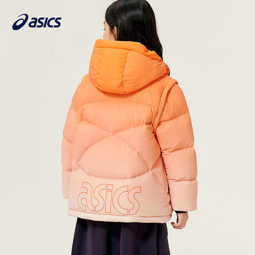 ASICS/亚瑟士童装2023年秋冬男女儿童宽松时尚设计感梭织羽绒服 商品图2