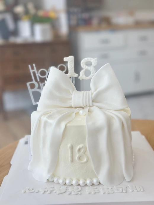 白色蝴蝶结加高款 商品图1