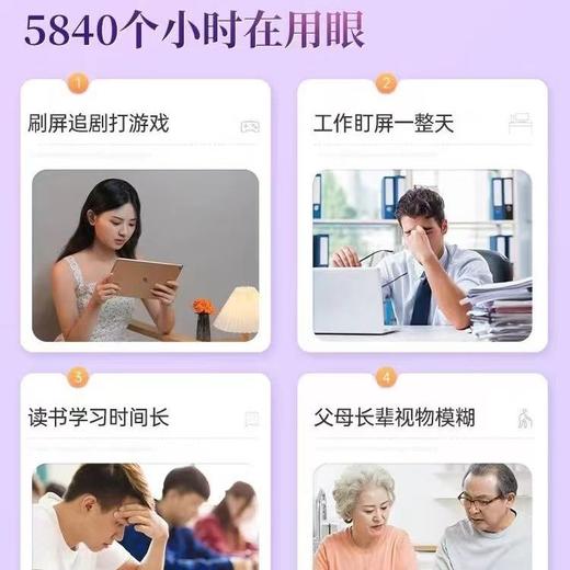 蓝莓明眸丸 眼睛模糊青年熬夜护眼发现新“视”界 商品图2