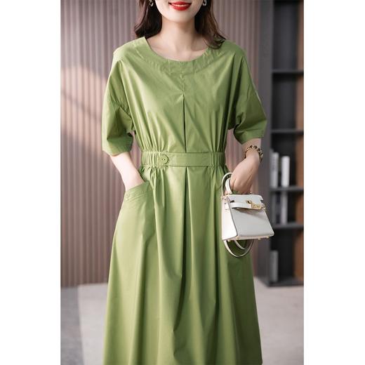 【现货7天】轻奢碎花真丝连衣裙女2023夏季新款V领显瘦桑蚕丝长款茶歇裙 商品图1