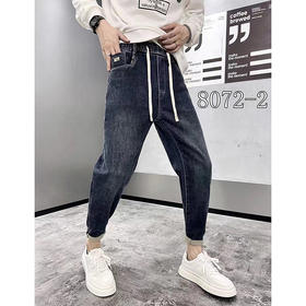 时尚休闲牛仔长裤HZJ   FLW-3HA7FS8072【8072-2】