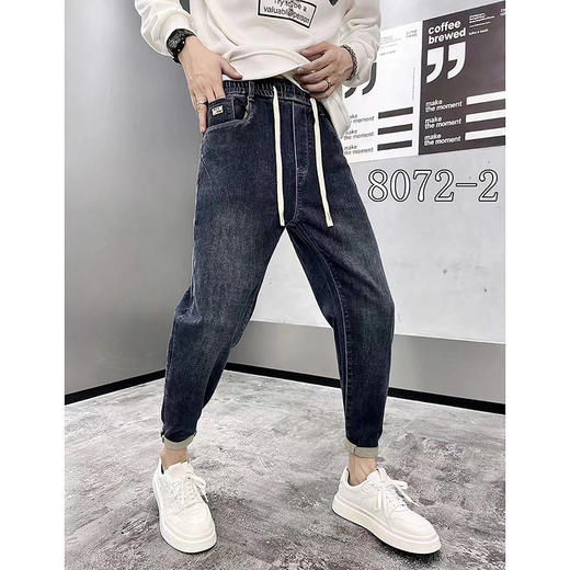 时尚休闲牛仔长裤HZJ   FLW-3HA7FS8072【8072-2】 商品图0