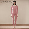 clarkarida保暖内衣女士无痕秋衣秋裤套装发热打底加厚冬季 商品缩略图3