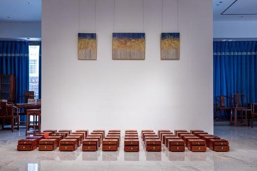 红桥红  家具严选  缅甸花梨（大果紫檀）【定制 茶叶盒】 商品图5