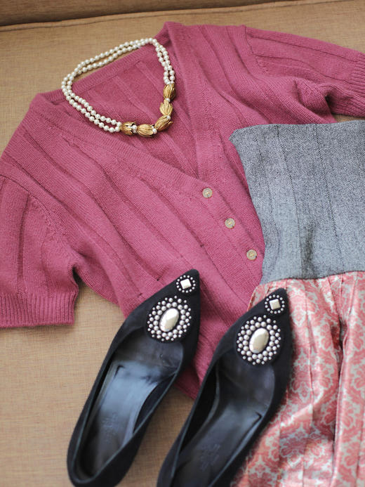 MAISON COVET 纯山羊绒短袖上衣 商品图8