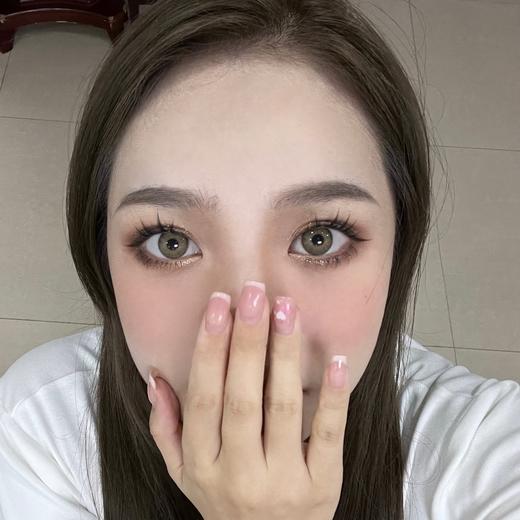 Papadox旗下 ·威士忌冰&孔雀珠宝&加州美梦｜14.5mm白狮参考着色中大直径 月抛  一盒2片装 商品图3