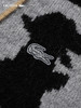 【海南专供价】Lacoste法国鳄鱼情侣款美拉德穿搭图案印花拼色V领针织开衫AH7374-98 商品缩略图4