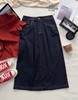 女牛仔A字半裙45312 商品缩略图0