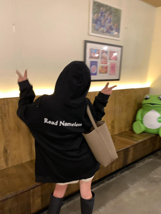 Read Nameless /黑色店服卫衣裙 商品图0