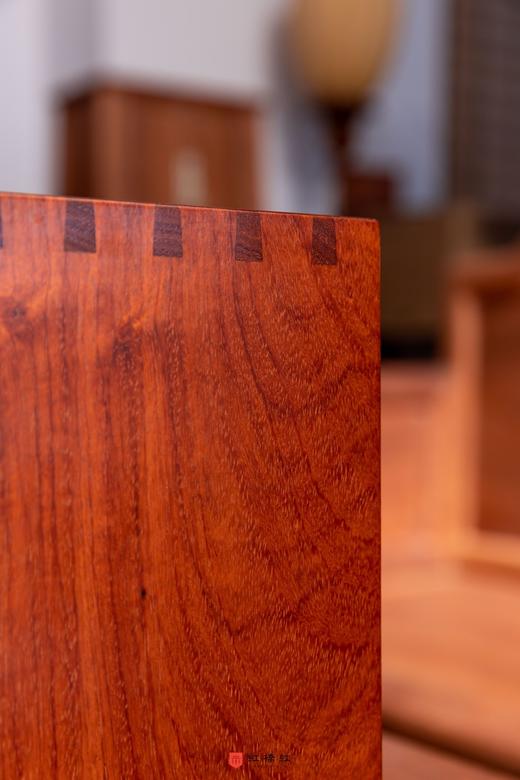 红桥红  家具严选  缅甸花梨（大果紫檀）【定制 茶叶盒】 商品图4