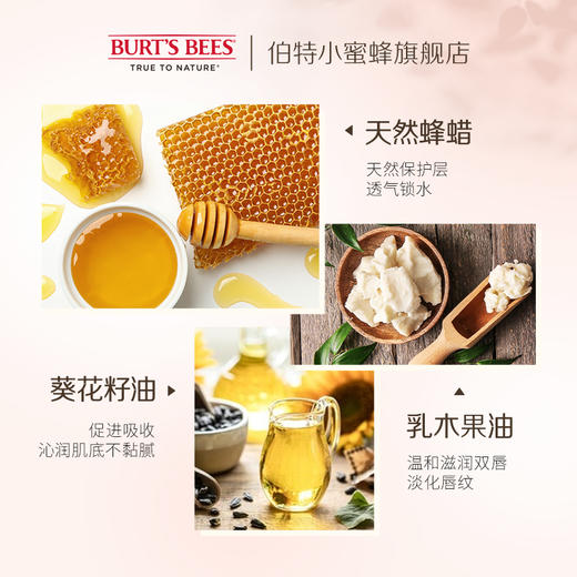 美国Burt's Bees伯特小蜜蜂淡彩润唇膏2支装 商品图2