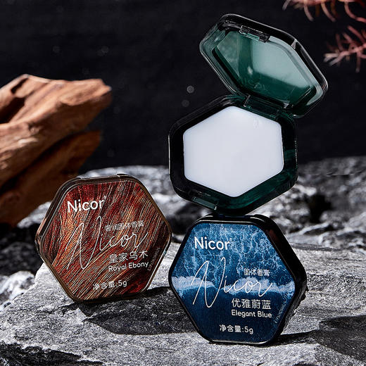 【香润而持久❗️奢润固体香膏】唤醒无尽香气。男女皆宜，奢润而持久。随身携带，留香久远。调香师香膏持久留香男女奢润固体香膏香泥香水便携香膏男士父亲节礼物新年礼盒年货礼盒 商品图2