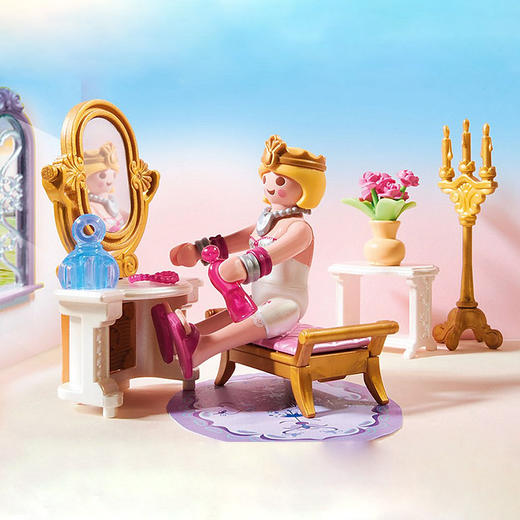 德国 playmobil 摩比 公主城堡系列 皇家卧室-PM70453 商品图3