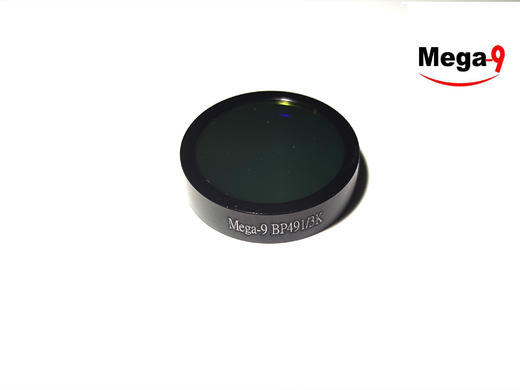 BP491/03K OD4@200-800 T>85% Φ25.4*6 带通滤光片 （带套圈） 商品图0