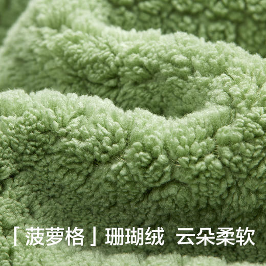 有棵树珊瑚绒加厚加大柔软吸水毛巾-AB5001 商品图4