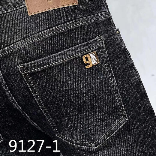 时尚休闲牛仔男长裤HZJ   FLW-3HA7FS9127【9127-1】 商品图3