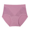 雀说 【5条】纯棉内裆蕾丝内裤高腰大码三角裤（加大加肥）319 商品缩略图4