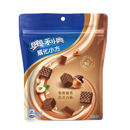 奥利奥威化小方焙烤榛果巧克力味100克/袋 商品图0