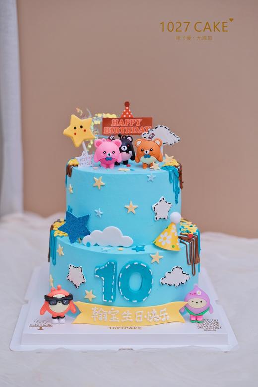 1027CAKE | 双层   蛋仔派对 商品图1