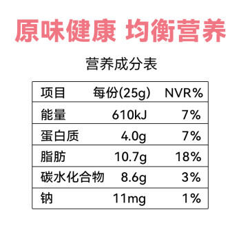 沃隆每日坚果175g妈妈款 孕妇健康坚果  坚果果干组合装 商品图4