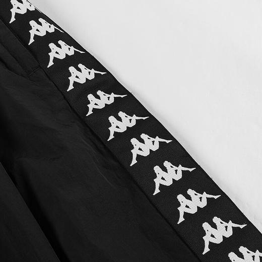 卡帕（Kappa）运动裤2023新款男串标黑色长裤梭织休闲裤收口小脚卫裤K0D72AY81 商品图4