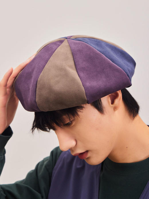 OADB/A24488A001/拼接贝雷帽 商品图3