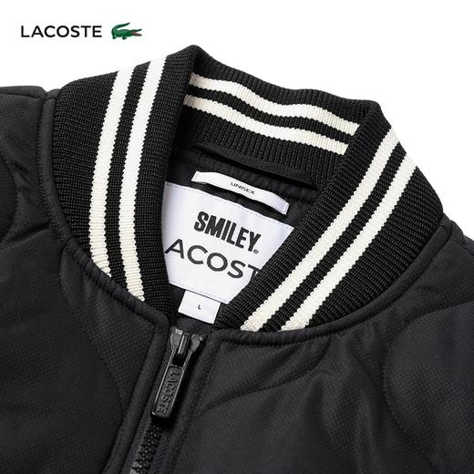 【海南专供价】Lacoste×SMILEY联名男女同款新款笑脸外套棒球服BH9278-98 商品图1