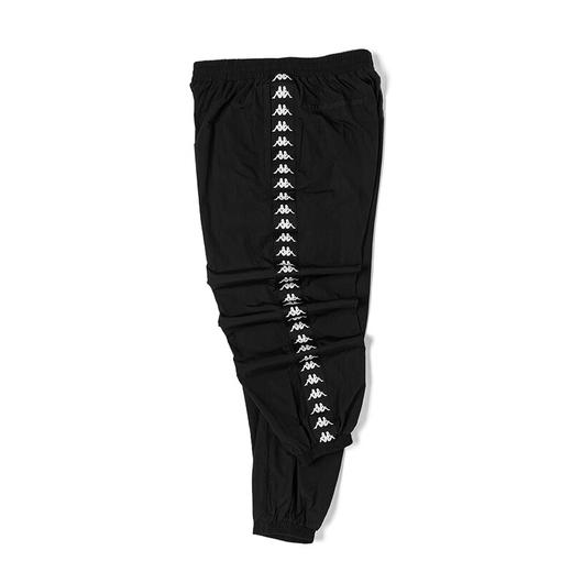 卡帕（Kappa）运动裤2023新款男串标黑色长裤梭织休闲裤收口小脚卫裤K0D72AY81 商品图2