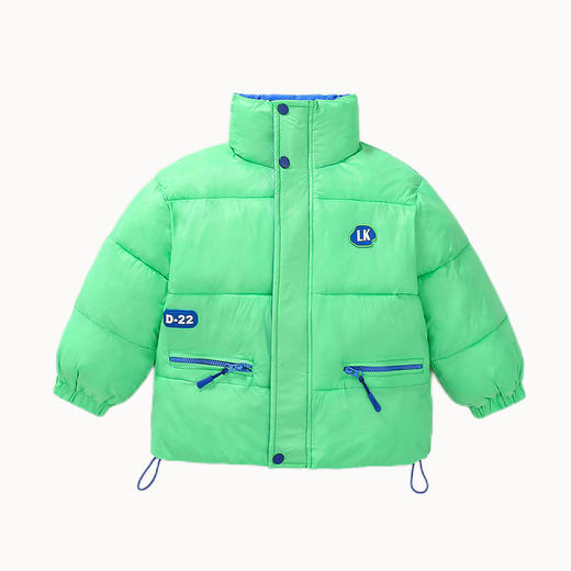 暖厚保丰，宝贝佳选！新品儿童羽绒棉服，男女中大童潮款，短款立领设计，让宝宝更时尚自信。冬日防寒必备！lm 商品图4