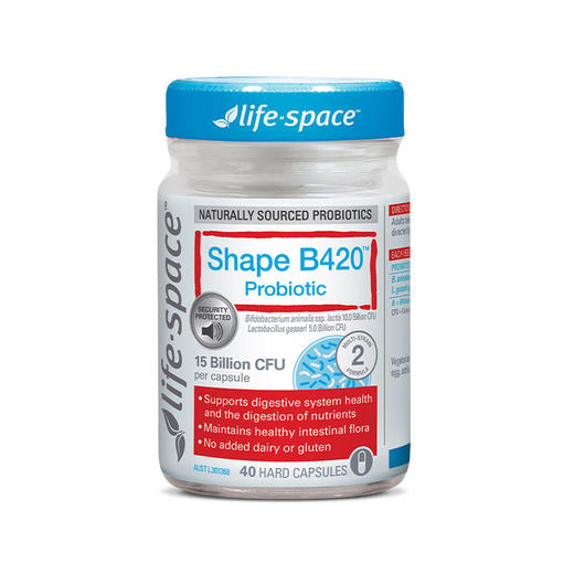 life space塑身B420益生菌成人调理肠胃40粒 商品图0