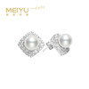 美裕 925银淡水珍珠耳钉 8-9mm 107230 商品缩略图0