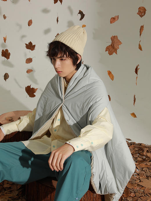 OADB/A14452A002/双面充棉围巾 商品图2