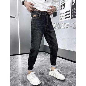 时尚休闲牛仔男长裤HZJ   FLW-3HA7FS9127【9127-1】