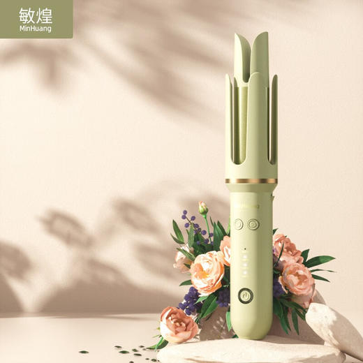 敏煌（MinHuang）负离子自动卷发棒32MM大波浪电卷棒懒人神器持久定型不伤发 2023新款-32MM普通款 商品图5
