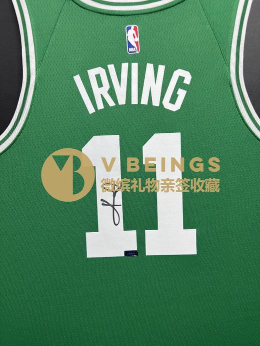 收藏系列 欧文 凯尔特人队11号绿色 亲笔签名球衣 商品图2
