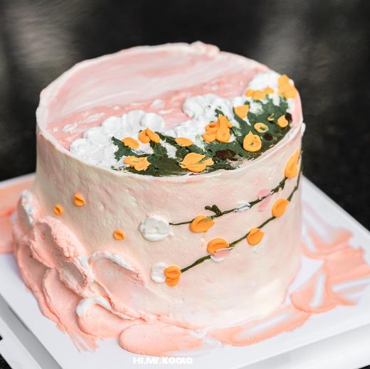 春日浪漫·油画风刮花蛋糕 | 昔果 商品图0