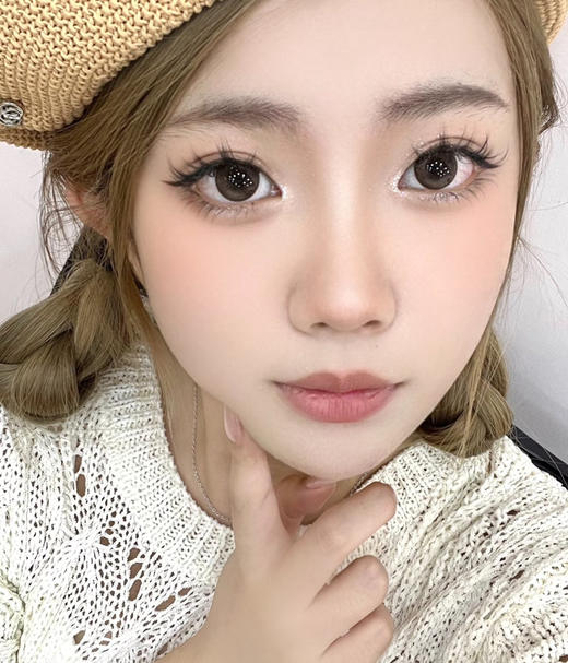 <月抛中直径>Jellydoll-一缕晚霞-14.2mm【月抛 0-1000度 含525/575】 商品图1