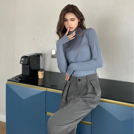 【2023新款面膜打底衣】秋季长袖肌底衣轻薄保暖显瘦显胸大 柔软耐磨 抗静电起球 时尚好搭配 商品图0