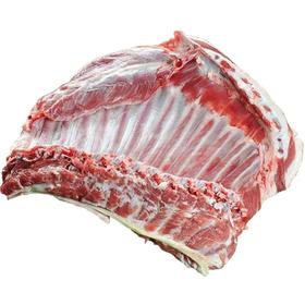 临泉农户散养山羊肉胸排现杀羊胸排整切