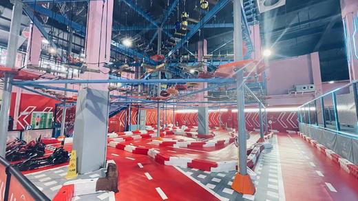 【弹力梦工厂运动公园】双节嘉年华，有效期至12月底，不用可退，快屯起来！全场通玩+VR59.9元。网红秋千、蜘蛛塔、蹦床、淘气堡、高空拓展、360°环形自行车、卡丁车、魔方攀岩等数十种娱乐项目畅玩 商品图4