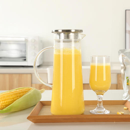 餐云奶香玉米汁 专为餐饮连锁门店研发的标准化饮品145克一包（一包榨一扎）超过2000家餐饮品质选择 商品图2