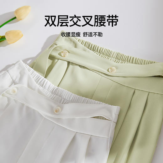 逸阳2023年春季新款 不挑腿型显腿长 飘带设计更时尚【逸阳甩甩裤】9907 商品图8